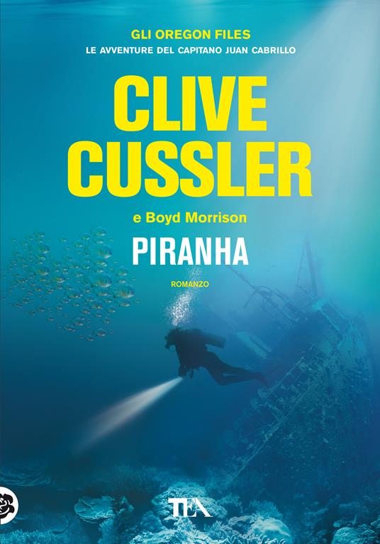 Piranha - Clive Cussler,Boyd Morrison - copertina