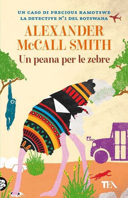Un peana per le zebre - Alexander McCall Smith - copertina