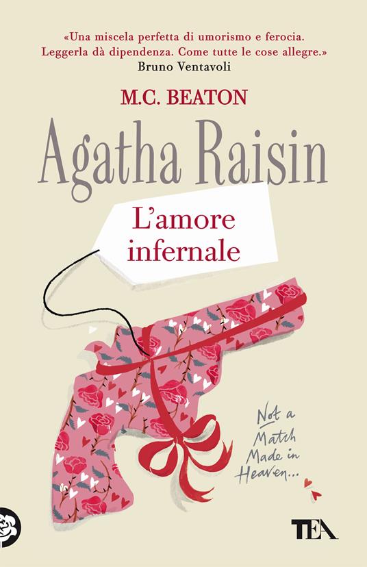 L'amore infernale. Agatha Raisin - M. C. Beaton - copertina