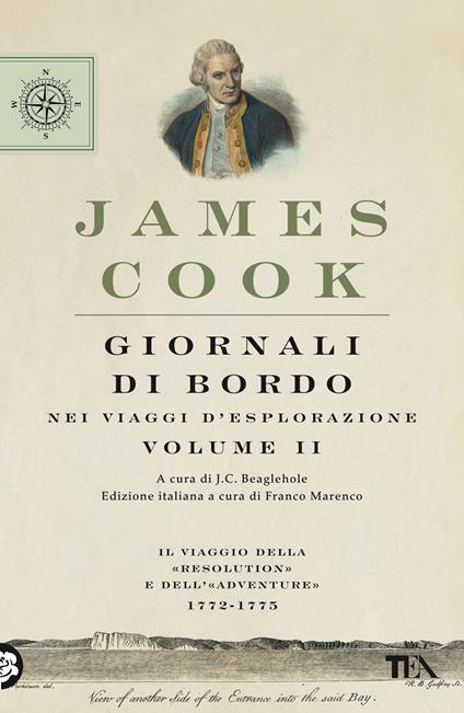Giornali di bordo nei viaggi d'esplorazione. Vol. 2: Il viaggio della «Resolution» e dell'«Adventure» 1772-1775. - James Cook - copertina