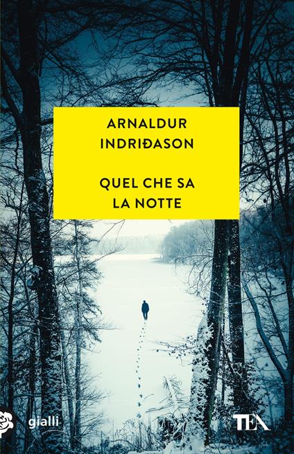 Quel che sa la notte - Arnaldur Indriðason - copertina