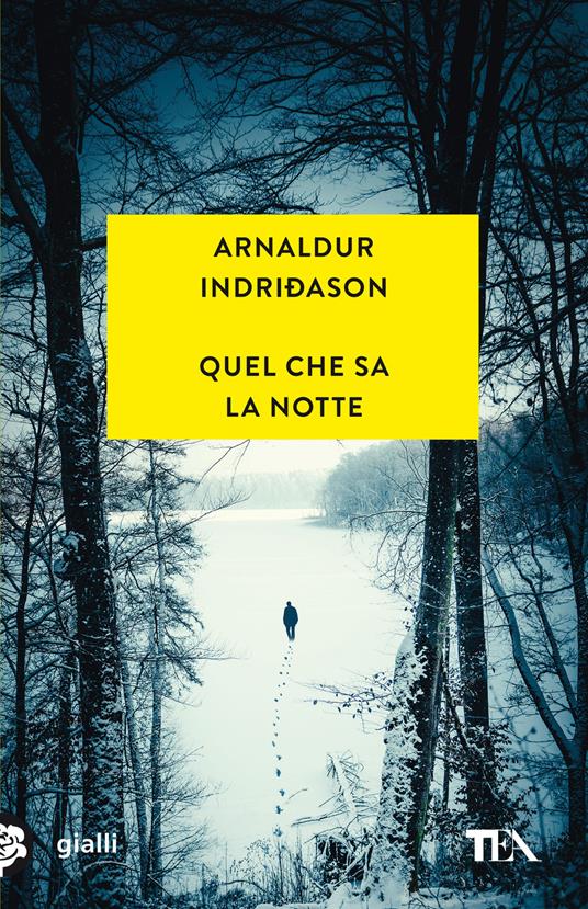 Quel che sa la notte - Arnaldur Indriðason - copertina