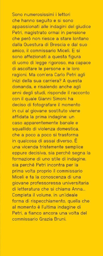 La prima indagine del giudice Petri seguito da «Il cadavere nella valigia» - Gianni Simoni - 4