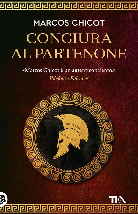 Congiura al Partenone - Marcos Chicot - copertina
