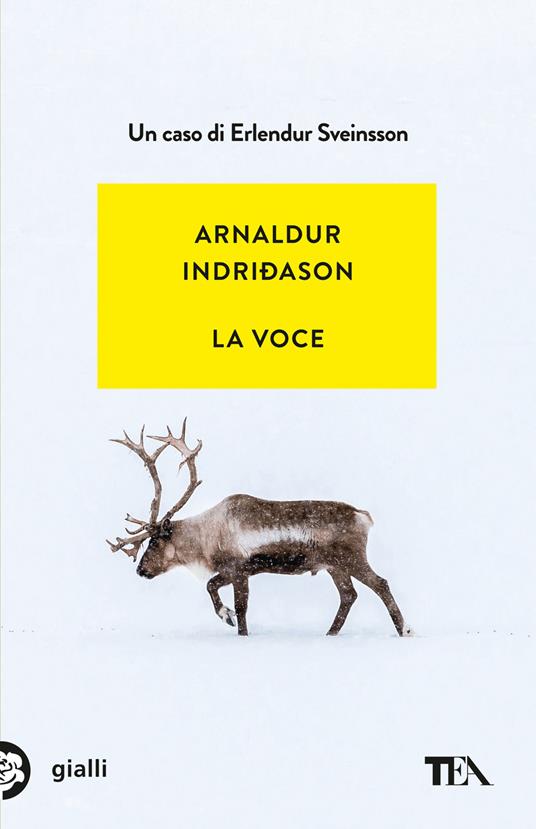 La voce - Arnaldur Indriðason - copertina