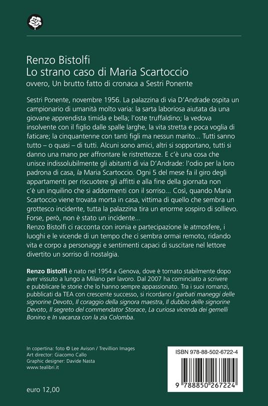 Lo strano caso di Maria Scartoccio. Ovvero, un brutto fatto di cronaca a Sestri Ponente - Renzo Bistolfi - 2