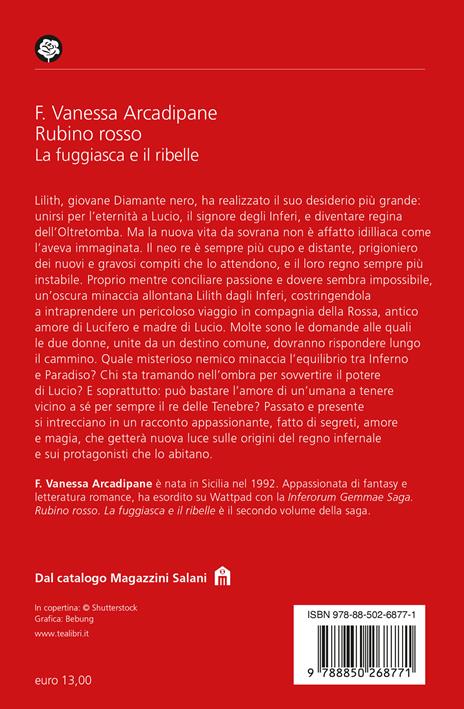 La fuggiasca e il ribelle. Rubino rosso - F. Vanessa Arcadipane - 2