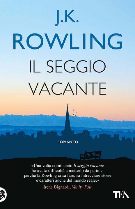 Il seggio vacante - J. K. Rowling - copertina