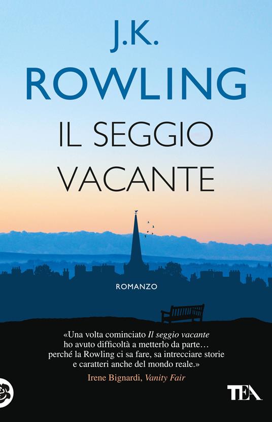 Il seggio vacante - J. K. Rowling - copertina