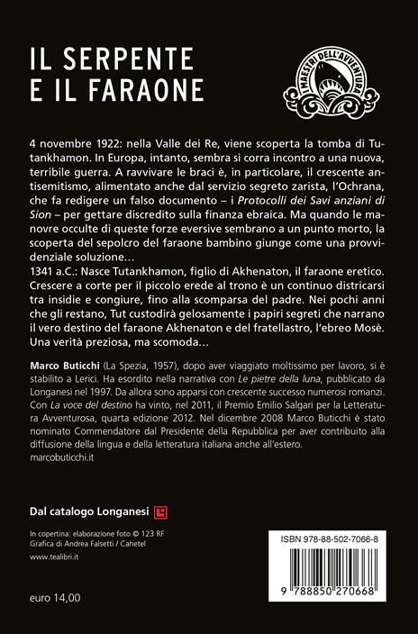 Il serpente e il faraone - Marco Buticchi - 2