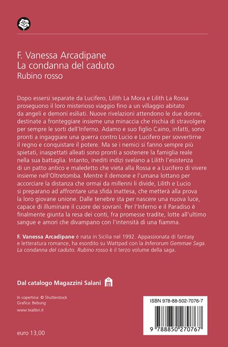 La condanna del caduto. Rubino rosso - F. Vanessa Arcadipane - 2