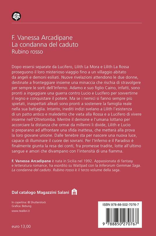 La condanna del caduto. Rubino rosso - F. Vanessa Arcadipane - 2