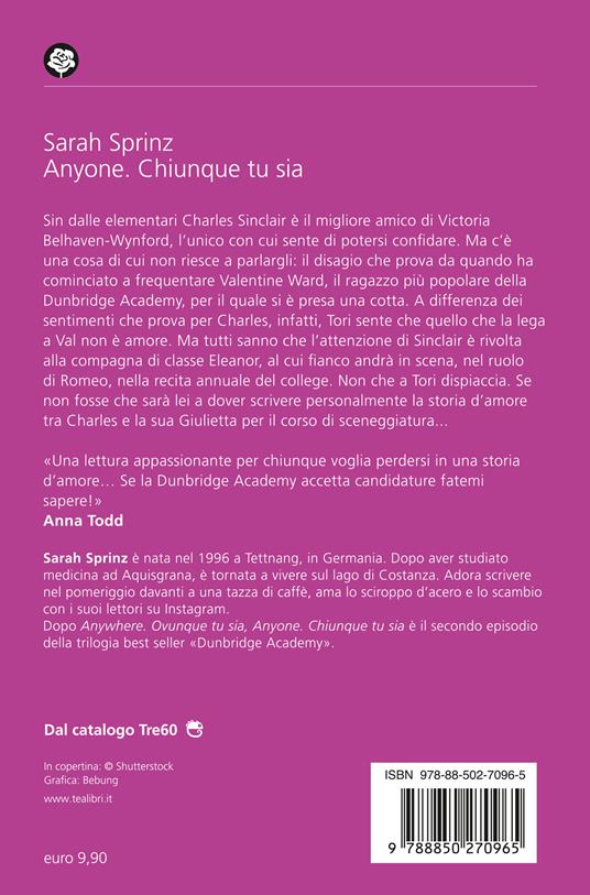 Anyone. Chiunque tu sia. Dunbridge Academy - Sarah Sprinz - 2
