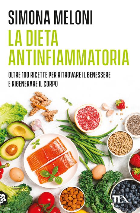 La dieta antinfiammatoria - Simona Meloni - copertina