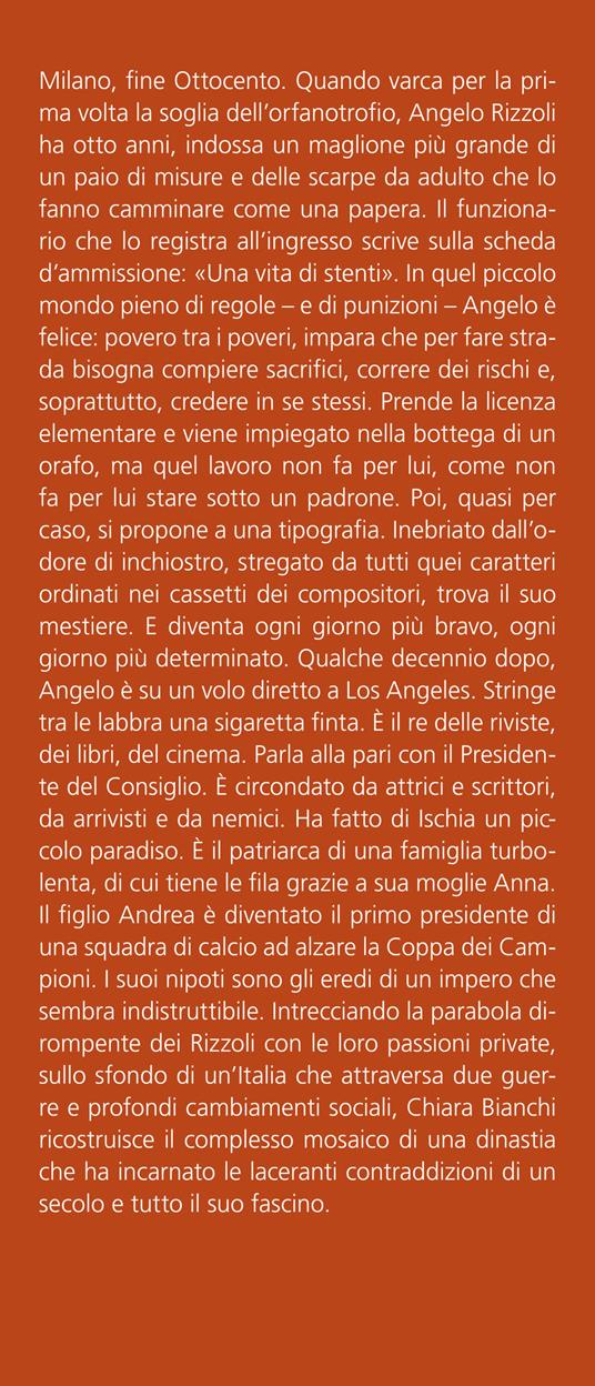 Il canto della fortuna. La saga dei Rizzoli - Chiara Bianchi - 2