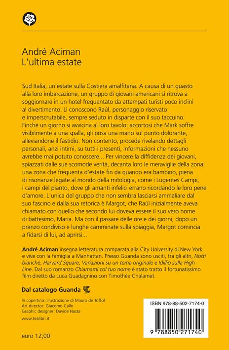 L'ultima estate - André Aciman - 2
