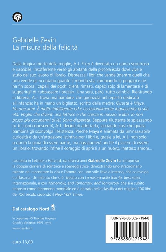 La misura della felicità - Gabrielle Zevin - 2