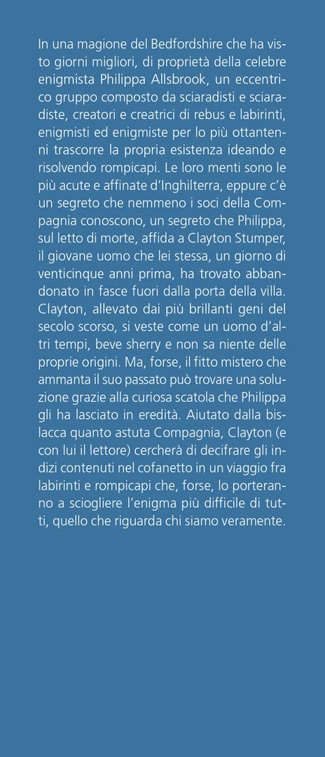 La compagnia degli enigmisti - Samuel Burr - 2