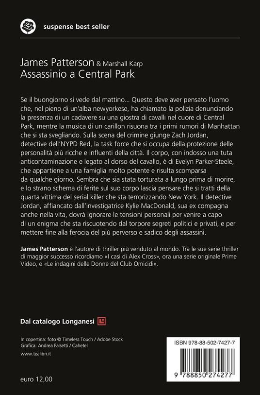 Assassinio a Central Park - James Patterson,Marshall Karp - 2