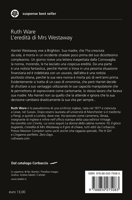 L'eredità di Mrs Westaway - Ruth Ware - 2
