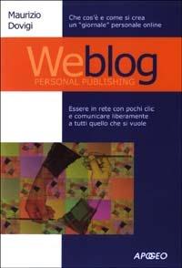 Weblog. Personal Publishing - Maurizio Dovigi - copertina
