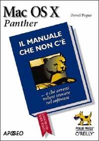 Mac OS X Panther. Il manuale che non c'è - David Pogue - copertina