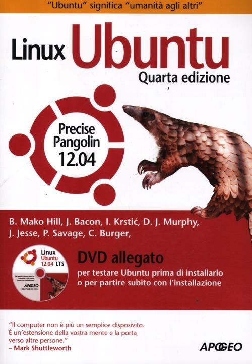 Linux Ubuntu 12.4. Con DVD-ROM - copertina