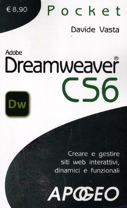 Dreamweaver CS6 - Davide Vasta - copertina