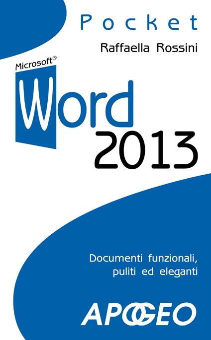 Word 2013 - Raffaella Rossini - copertina