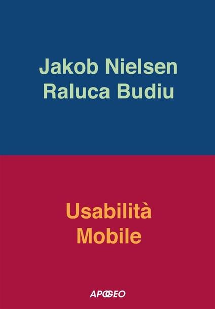 Usabilità mobile - Jakob Nielsen,Raluca Budiu - copertina