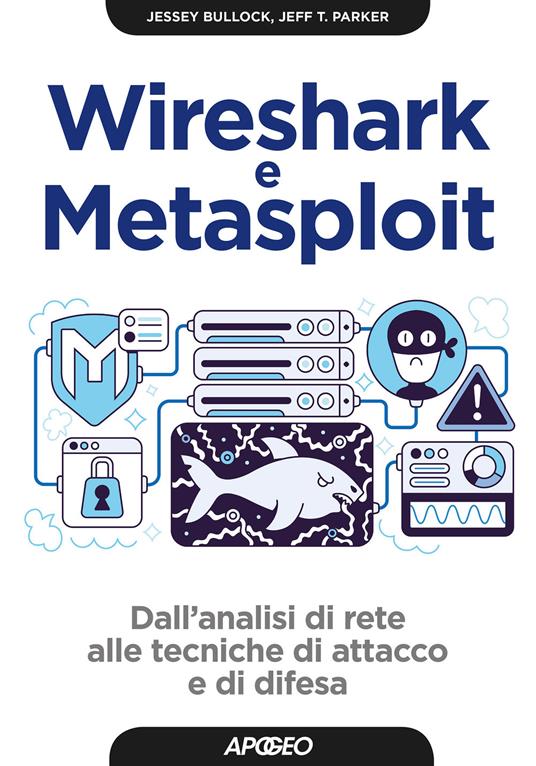 Wireshark e Metasploit. Dall'analisi di rete alle tecniche di attacco e di difesa. Con Contenuto digitale per download - Jessey Bullock,Jeff T. Parker - copertina