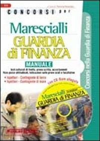 Marescialli. Guardia di finanza. Manuale. Con CD-ROM - copertina