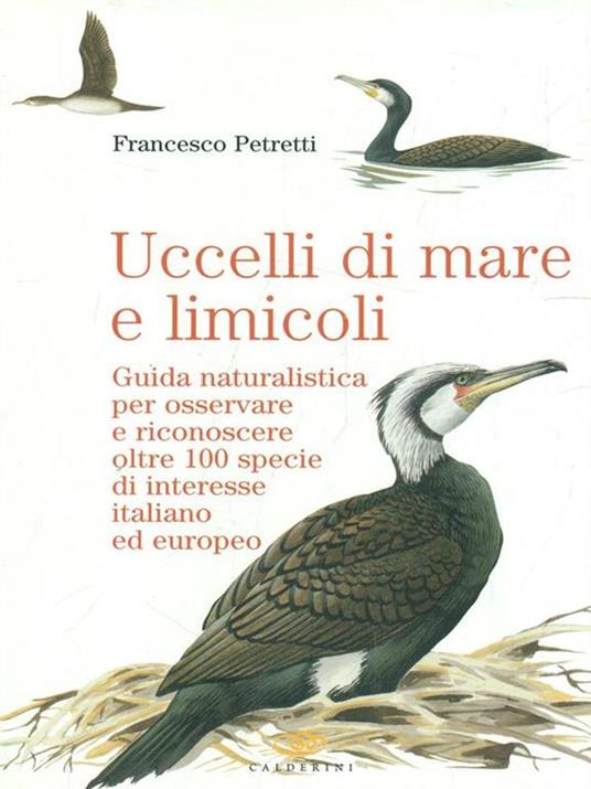 Uccelli di mare e limicoli - Francesco Petretti - copertina