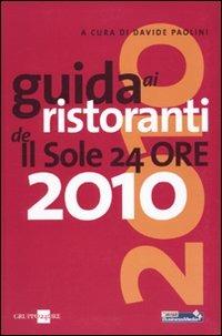 Guida ai ristoranti de Il Sole 24 Ore 2010 - copertina