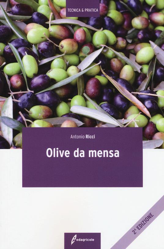Olive da mensa - Antonio Ricci - copertina