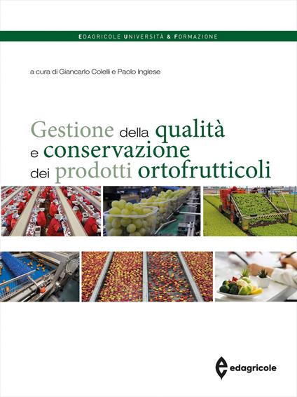 Gestione della qualità e conservazione dei prodotti ortofrutticoli - copertina