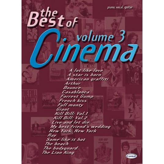The best of cinema. Vol. 3 (musica stampata) - copertina