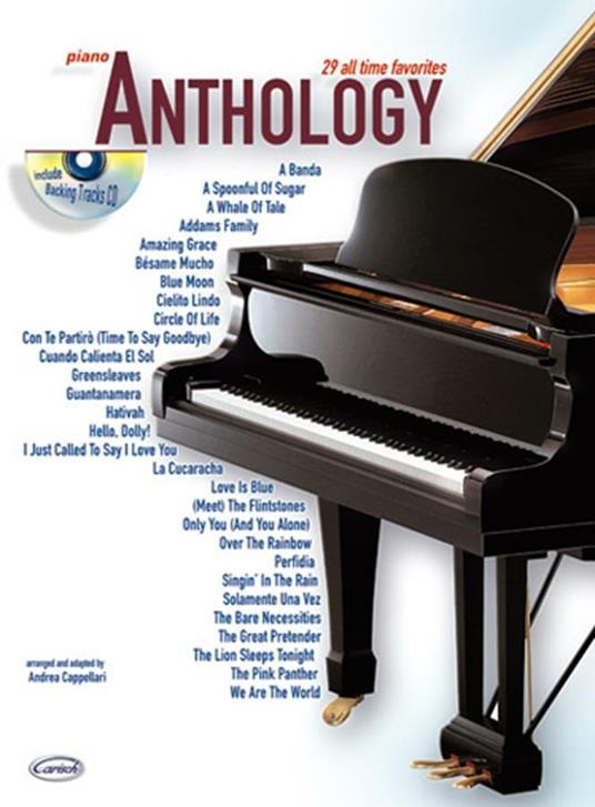  Anthology (piano). Vol. 1 (spartitit musicali) - copertina