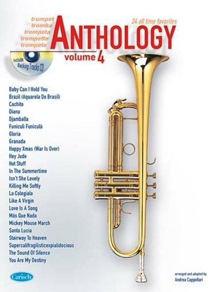  Anthology Trumpet. Vol. 4. Con CD (musica stampata) -  Andrea Cappellari - copertina