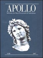 Apollo. Bollettino dei Musei provinciali del Salernitano. Vol. 23