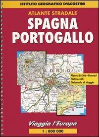 Viaggia l'Europa. Spagna, Portogallo 1:800 000 - copertina