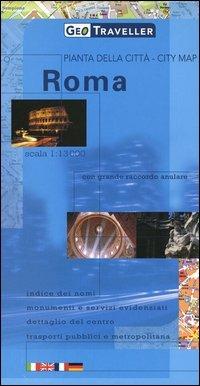 Roma. Pianta della città 1:13.000. Ediz. italiana, inglese, francese e tedesca - copertina