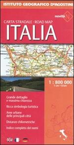 Italia 1:800 000. Ediz. multilingue