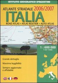 Atlante stradale Italia 1:600.000 2006-2007 - copertina