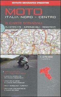 In moto. Italia nord-centro. 6 carte stradali 1:475.000 - copertina