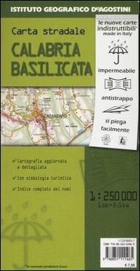 Calabria, Basilicata 1:250.000 - copertina