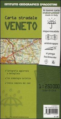 Veneto 1:250.000 - copertina
