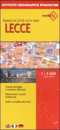 Lecce 1:5.500 - copertina