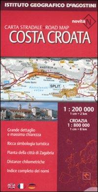 Costa croata 1:200.000 - copertina