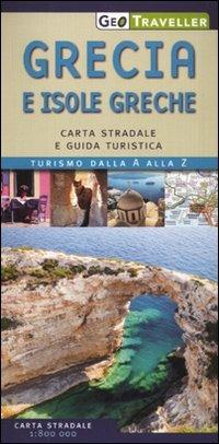 Grecia e isole greche. Carta stradale e guida turistica. 1:800.000 - copertina